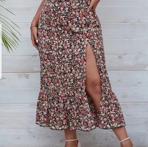 Floral skirt